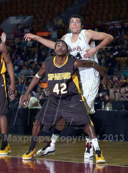 Thumbnail 2 in Thomas Jefferson vs. Wasson (CHSAA 4A Great 8) photogallery.
