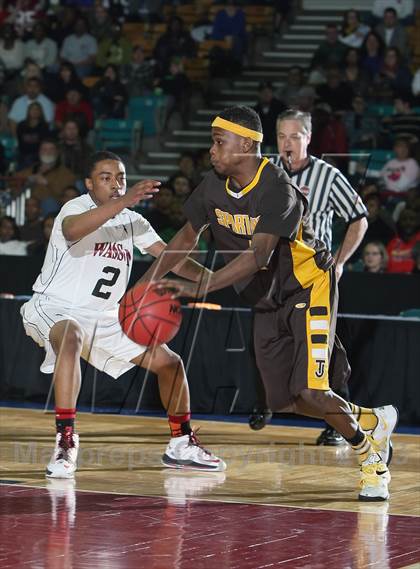 Thumbnail 1 in Thomas Jefferson vs. Wasson (CHSAA 4A Great 8) photogallery.