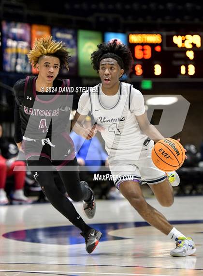 Thumbnail 3 in Natomas vs. Venture Academy (CIF SJS D4 Final) photogallery.