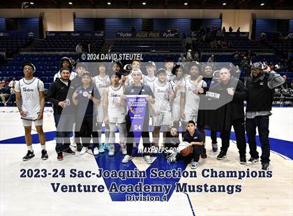 Thumbnail 2 in Natomas vs. Venture Academy (CIF SJS D4 Final) photogallery.