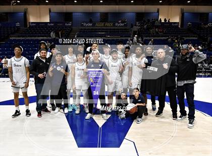 Thumbnail 2 in Natomas vs. Venture Academy (CIF SJS D4 Final) photogallery.