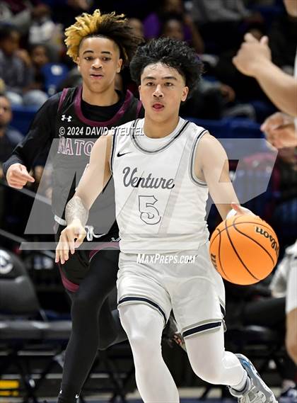 Thumbnail 2 in Natomas vs. Venture Academy (CIF SJS D4 Final) photogallery.