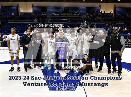 Thumbnail 1 in Natomas vs. Venture Academy (CIF SJS D4 Final) photogallery.
