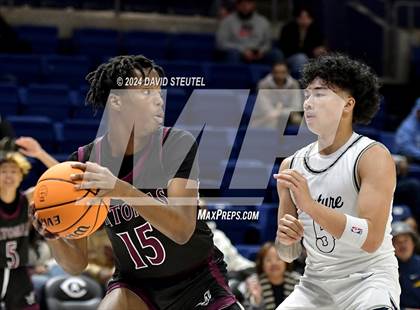 Thumbnail 1 in Natomas vs. Venture Academy (CIF SJS D4 Final) photogallery.