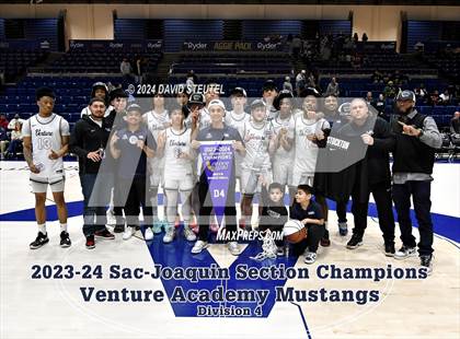 Thumbnail 3 in Natomas vs. Venture Academy (CIF SJS D4 Final) photogallery.