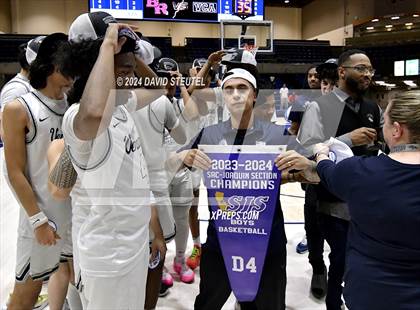 Thumbnail 1 in Natomas vs. Venture Academy (CIF SJS D4 Final) photogallery.