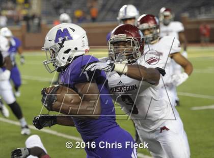 Thumbnail 1 in Muskegon vs Pioneer (Battle at the Big House) photogallery.
