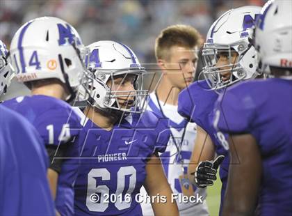 Thumbnail 1 in Muskegon vs Pioneer (Battle at the Big House) photogallery.
