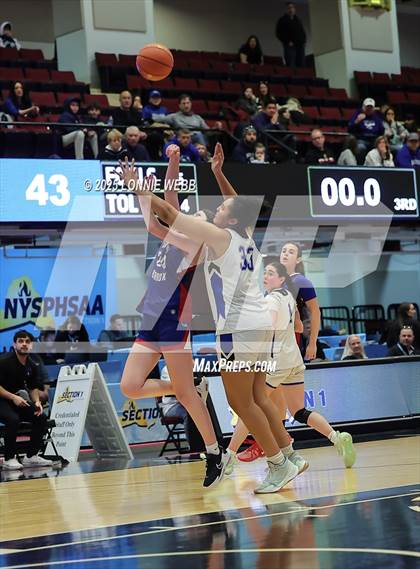 Thumbnail 3 in Dobbs Ferry vs Blind Brook (NYSPHSAA Section 1 Class B Semifinal) photogallery.