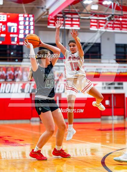 Thumbnail 2 in JV: Glenbard West @ Hinsdale Central photogallery.