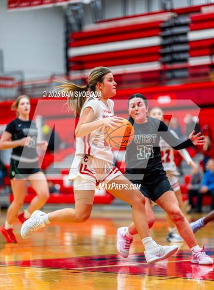 Thumbnail 3 in JV: Glenbard West @ Hinsdale Central photogallery.