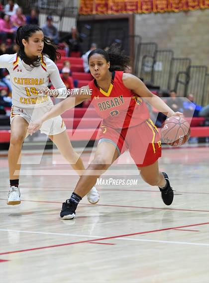 Thumbnail 1 in Rosary Academy @ Cathedral Catholic (CIF SoCal Regional D1 Final) photogallery.