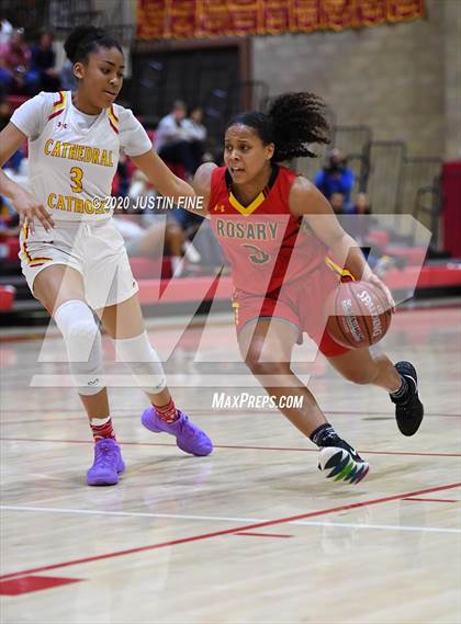 Thumbnail 1 in Rosary Academy @ Cathedral Catholic (CIF SoCal Regional D1 Final) photogallery.