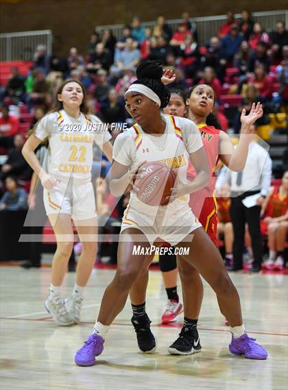 Thumbnail 2 in Rosary Academy @ Cathedral Catholic (CIF SoCal Regional D1 Final) photogallery.