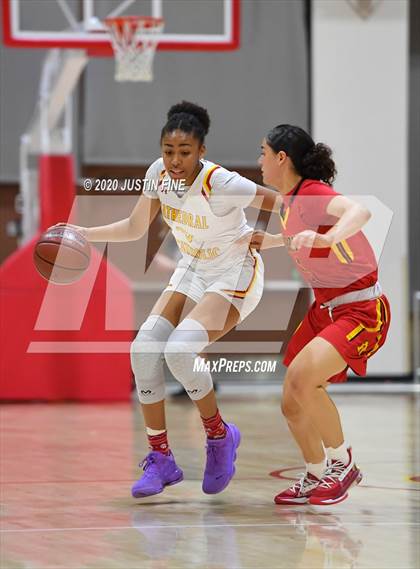 Thumbnail 3 in Rosary Academy @ Cathedral Catholic (CIF SoCal Regional D1 Final) photogallery.