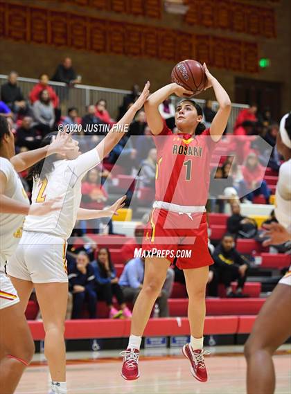 Thumbnail 2 in Rosary Academy @ Cathedral Catholic (CIF SoCal Regional D1 Final) photogallery.