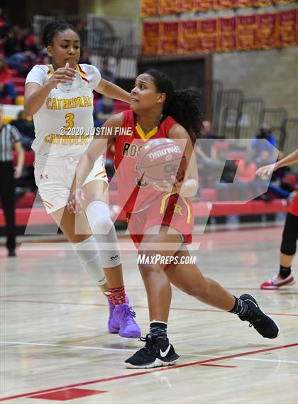 Thumbnail 2 in Rosary Academy @ Cathedral Catholic (CIF SoCal Regional D1 Final) photogallery.