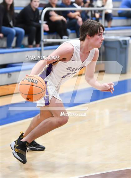 Thumbnail 1 in Pusch Ridge Christian Academy vs. Notre Dame Prep (Valley Christian Boys Basketball Thanksgiving Tournament) photogallery.