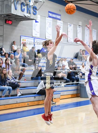 Thumbnail 1 in Pusch Ridge Christian Academy vs. Notre Dame Prep (Valley Christian Boys Basketball Thanksgiving Tournament) photogallery.