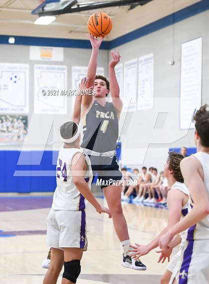 Thumbnail 2 in Pusch Ridge Christian Academy vs. Notre Dame Prep (Valley Christian Boys Basketball Thanksgiving Tournament) photogallery.