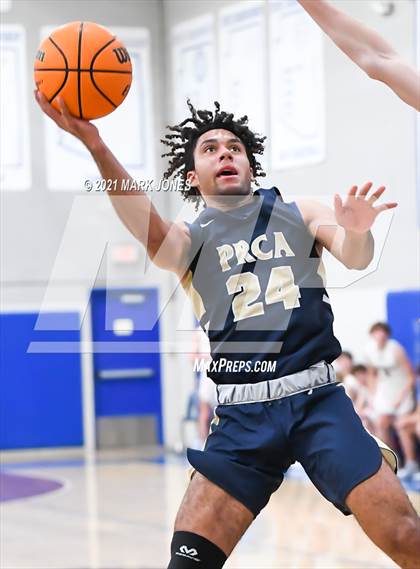 Thumbnail 3 in Pusch Ridge Christian Academy vs. Notre Dame Prep (Valley Christian Boys Basketball Thanksgiving Tournament) photogallery.