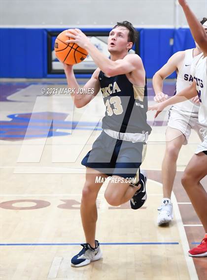 Thumbnail 3 in Pusch Ridge Christian Academy vs. Notre Dame Prep (Valley Christian Boys Basketball Thanksgiving Tournament) photogallery.