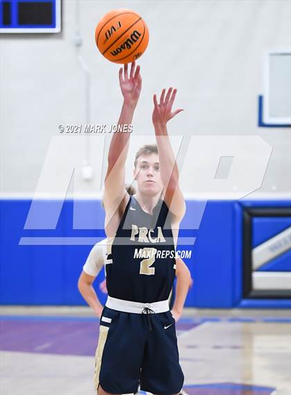 Thumbnail 2 in Pusch Ridge Christian Academy vs. Notre Dame Prep (Valley Christian Boys Basketball Thanksgiving Tournament) photogallery.