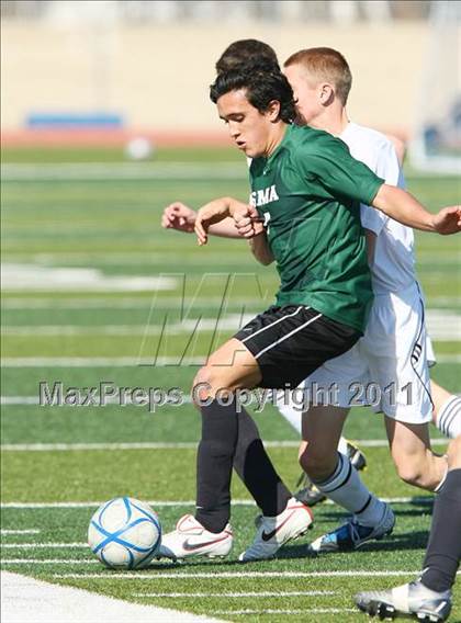 Thumbnail 2 in San Marcos Baptist Academy @ Prince of Peace (TAPPS Division lll Regional Final) photogallery.