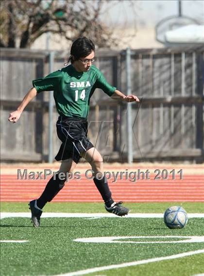 Thumbnail 3 in San Marcos Baptist Academy @ Prince of Peace (TAPPS Division lll Regional Final) photogallery.