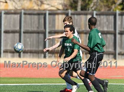 Thumbnail 3 in San Marcos Baptist Academy @ Prince of Peace (TAPPS Division lll Regional Final) photogallery.