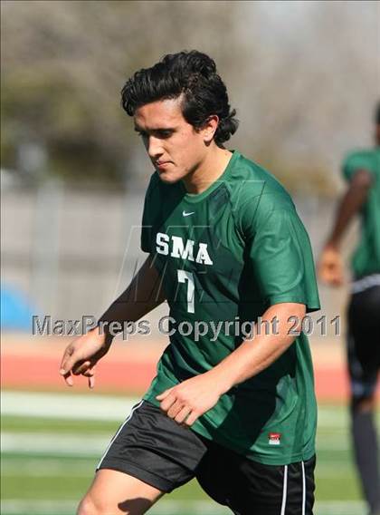 Thumbnail 1 in San Marcos Baptist Academy @ Prince of Peace (TAPPS Division lll Regional Final) photogallery.