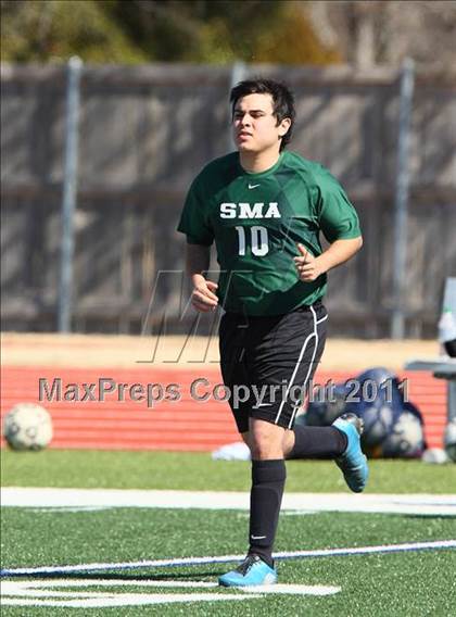 Thumbnail 2 in San Marcos Baptist Academy @ Prince of Peace (TAPPS Division lll Regional Final) photogallery.