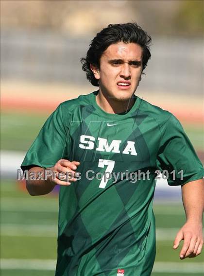 Thumbnail 3 in San Marcos Baptist Academy @ Prince of Peace (TAPPS Division lll Regional Final) photogallery.