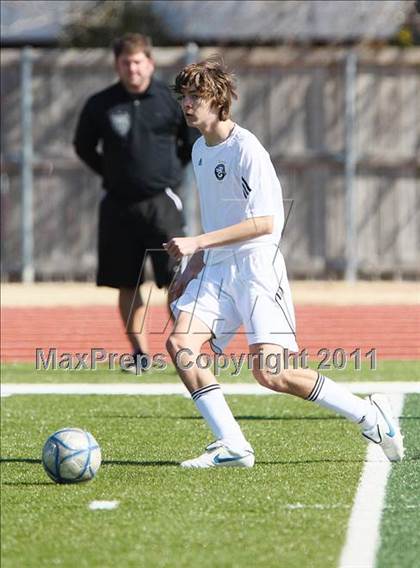 Thumbnail 2 in San Marcos Baptist Academy @ Prince of Peace (TAPPS Division lll Regional Final) photogallery.