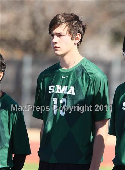 Thumbnail 1 in San Marcos Baptist Academy @ Prince of Peace (TAPPS Division lll Regional Final) photogallery.