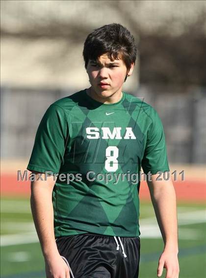Thumbnail 1 in San Marcos Baptist Academy @ Prince of Peace (TAPPS Division lll Regional Final) photogallery.