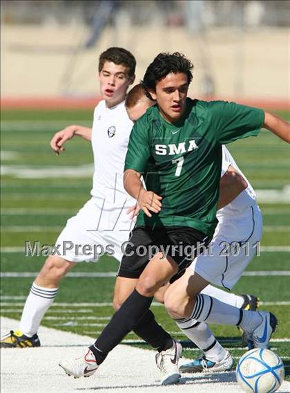 Thumbnail 1 in San Marcos Baptist Academy @ Prince of Peace (TAPPS Division lll Regional Final) photogallery.