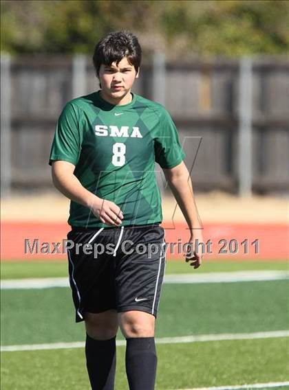 Thumbnail 2 in San Marcos Baptist Academy @ Prince of Peace (TAPPS Division lll Regional Final) photogallery.