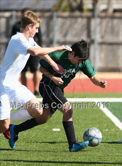 Thumbnail 1 in San Marcos Baptist Academy @ Prince of Peace (TAPPS Division lll Regional Final) photogallery.