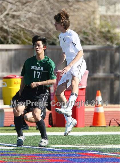 Thumbnail 1 in San Marcos Baptist Academy @ Prince of Peace (TAPPS Division lll Regional Final) photogallery.