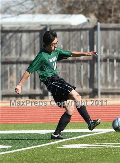 Thumbnail 2 in San Marcos Baptist Academy @ Prince of Peace (TAPPS Division lll Regional Final) photogallery.