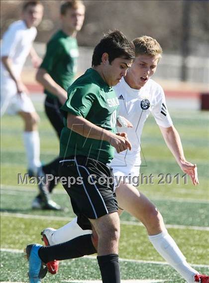 Thumbnail 3 in San Marcos Baptist Academy @ Prince of Peace (TAPPS Division lll Regional Final) photogallery.