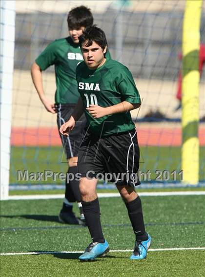 Thumbnail 2 in San Marcos Baptist Academy @ Prince of Peace (TAPPS Division lll Regional Final) photogallery.