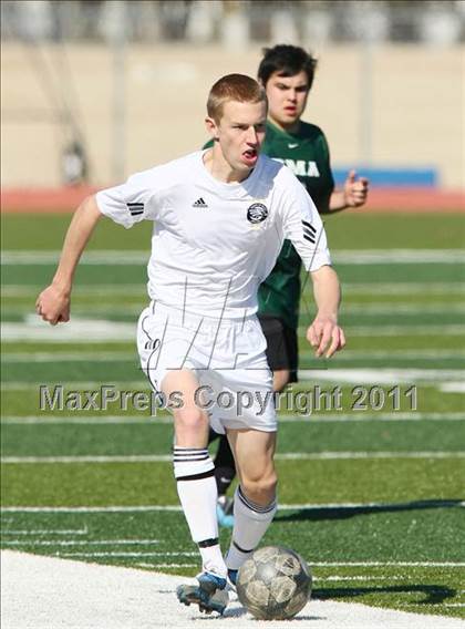Thumbnail 3 in San Marcos Baptist Academy @ Prince of Peace (TAPPS Division lll Regional Final) photogallery.