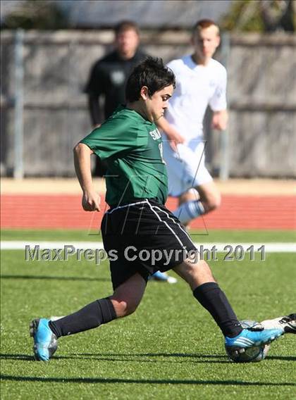 Thumbnail 1 in San Marcos Baptist Academy @ Prince of Peace (TAPPS Division lll Regional Final) photogallery.