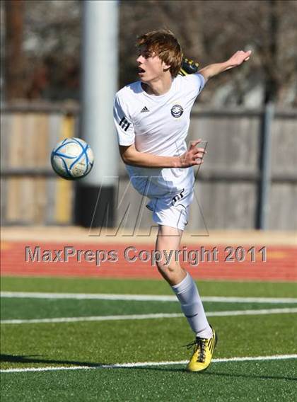 Thumbnail 3 in San Marcos Baptist Academy @ Prince of Peace (TAPPS Division lll Regional Final) photogallery.