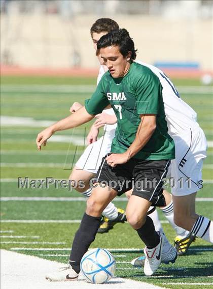 Thumbnail 3 in San Marcos Baptist Academy @ Prince of Peace (TAPPS Division lll Regional Final) photogallery.