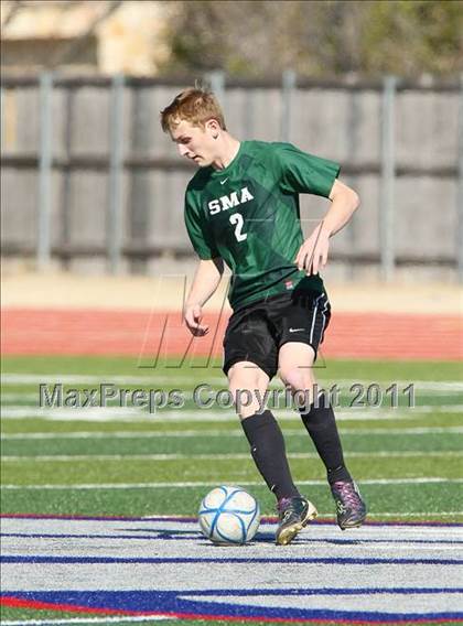 Thumbnail 2 in San Marcos Baptist Academy @ Prince of Peace (TAPPS Division lll Regional Final) photogallery.