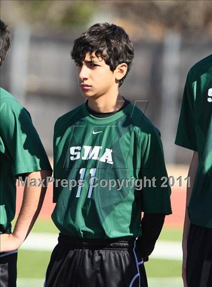 Thumbnail 3 in San Marcos Baptist Academy @ Prince of Peace (TAPPS Division lll Regional Final) photogallery.