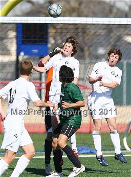 Thumbnail 2 in San Marcos Baptist Academy @ Prince of Peace (TAPPS Division lll Regional Final) photogallery.
